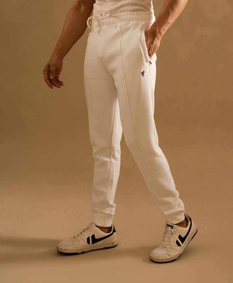 White Joggers