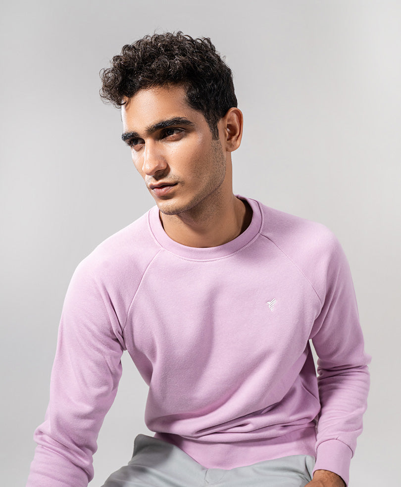 Mens clearance lilac sweatshirt