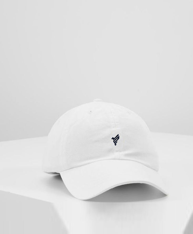 All white fitted hat online