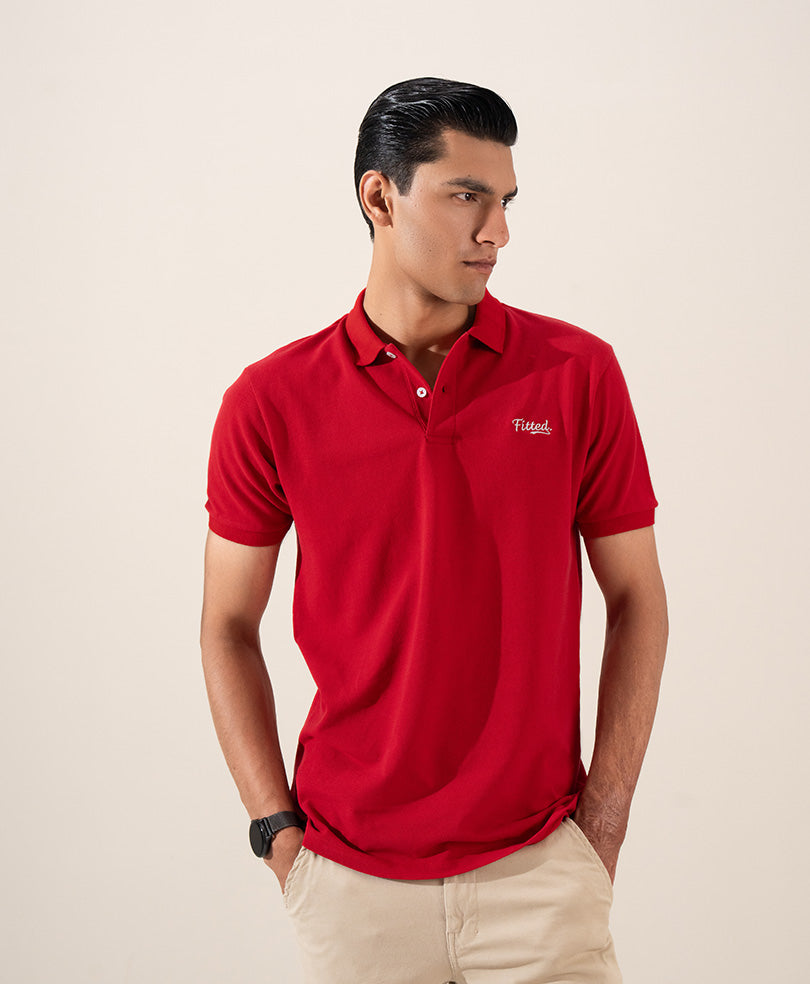 Red Signature POLO - FITTED