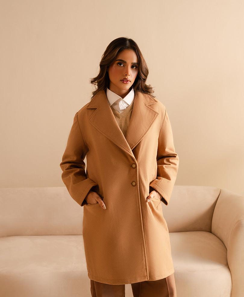 Camel coat color on sale