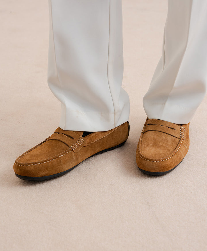 Suede Loafer Shoes