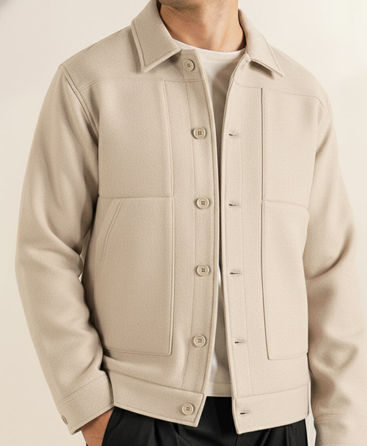 Beige Belmont Jacket