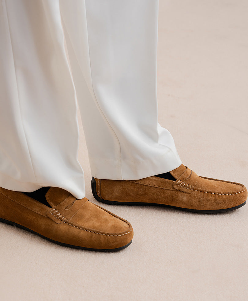 Suede Loafer Shoes