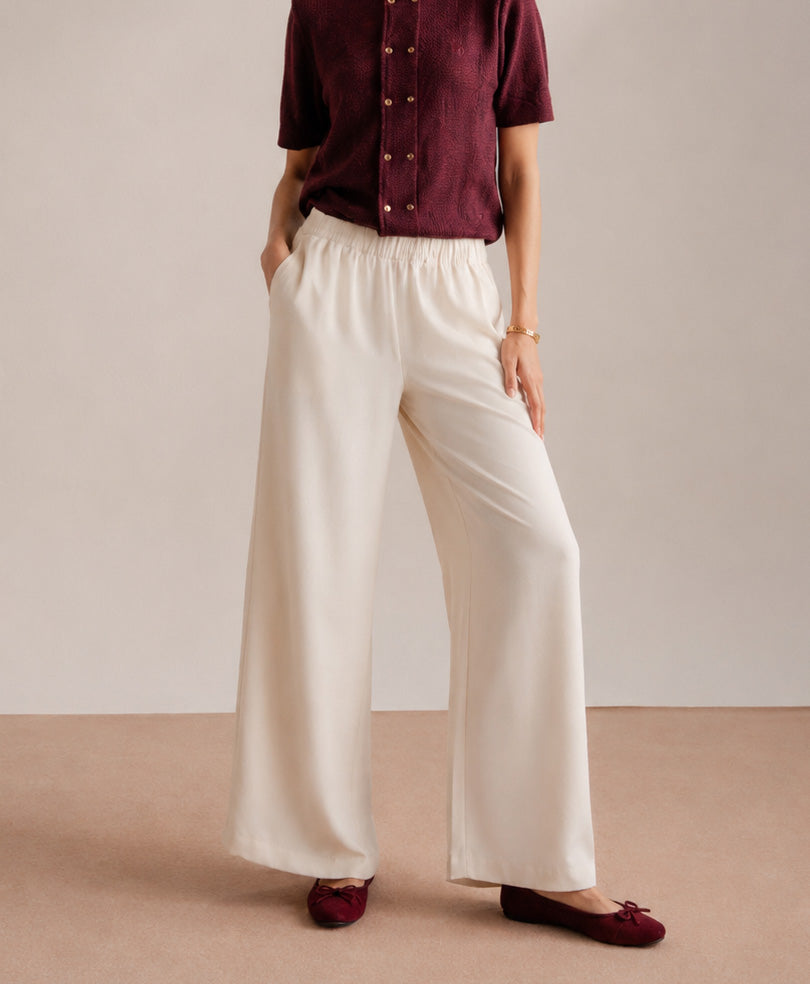 OFF White Sleek Trouser (Women)