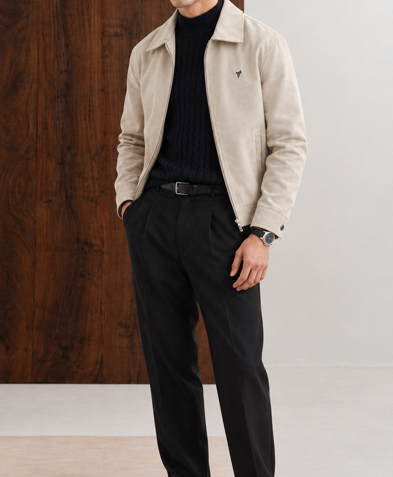 Tofu Matte Suede Jacket