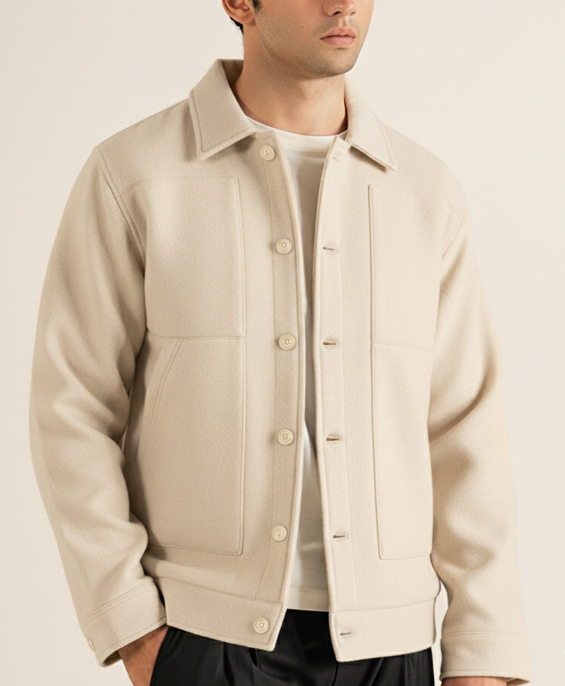 Beige Belmont Jacket