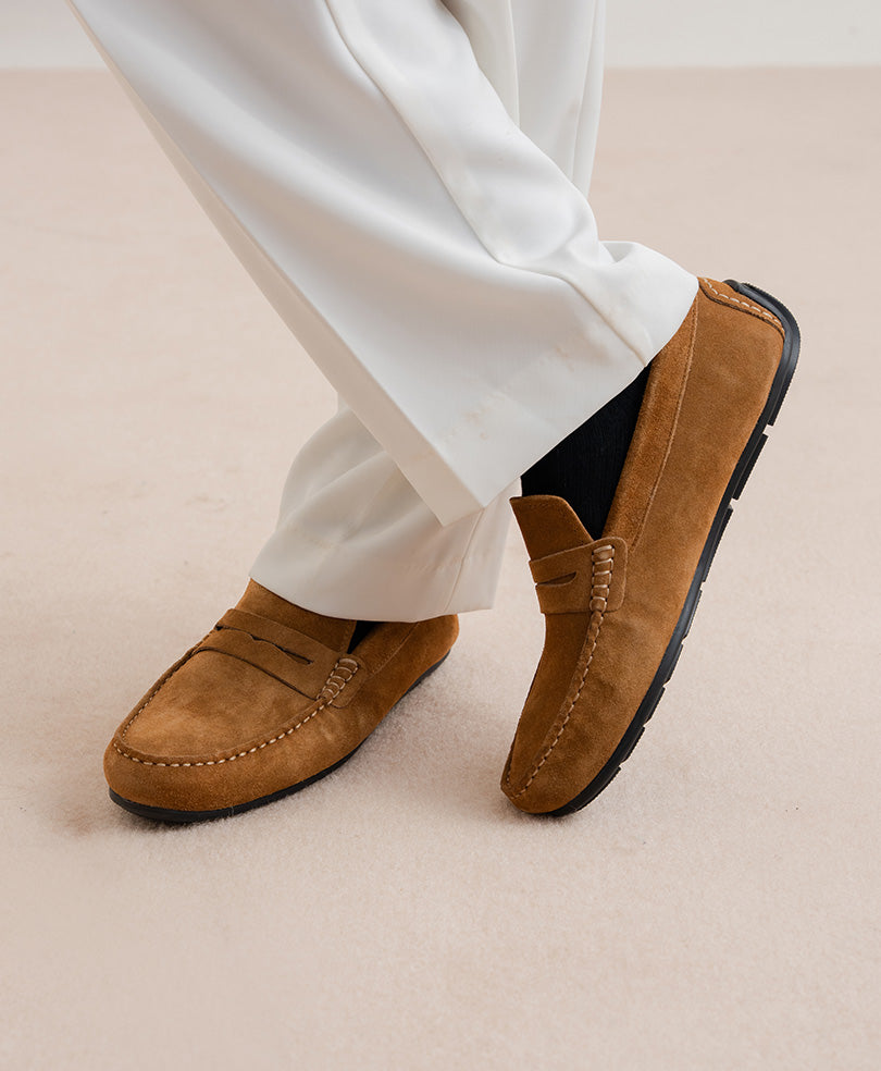 Suede Loafer Shoes