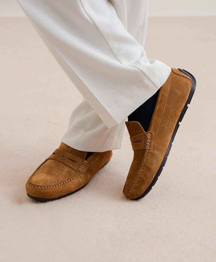 Suede Loafer Shoes