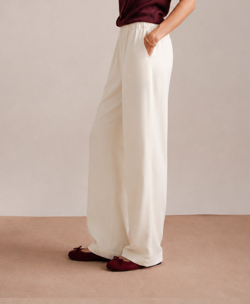 OFF White Sleek Trouser (Women)