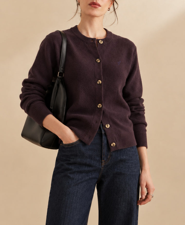 Dk Purple Cardigan (Women)