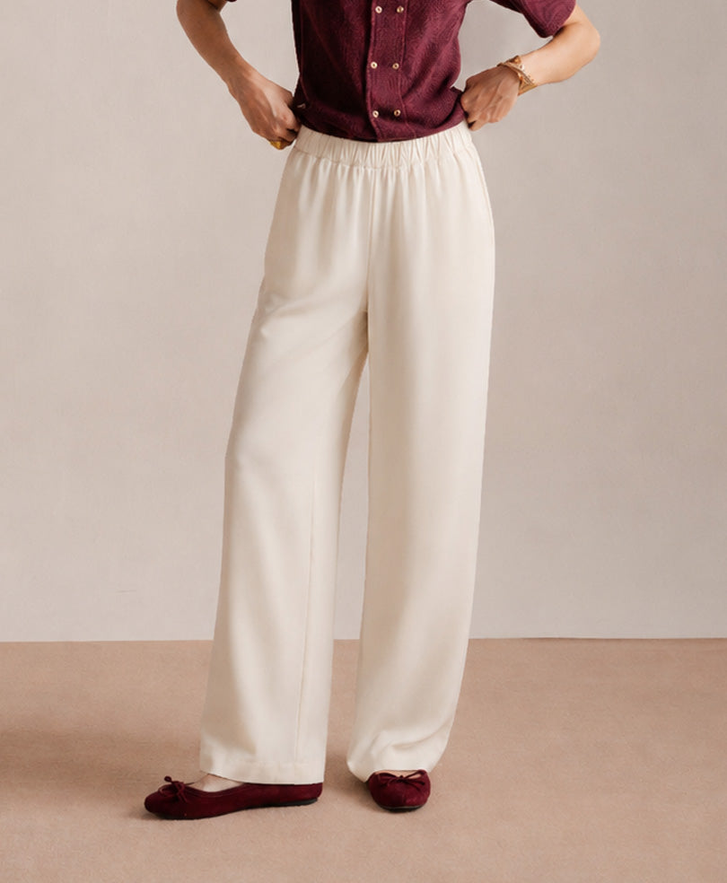 OFF White Sleek Trouser (Women)