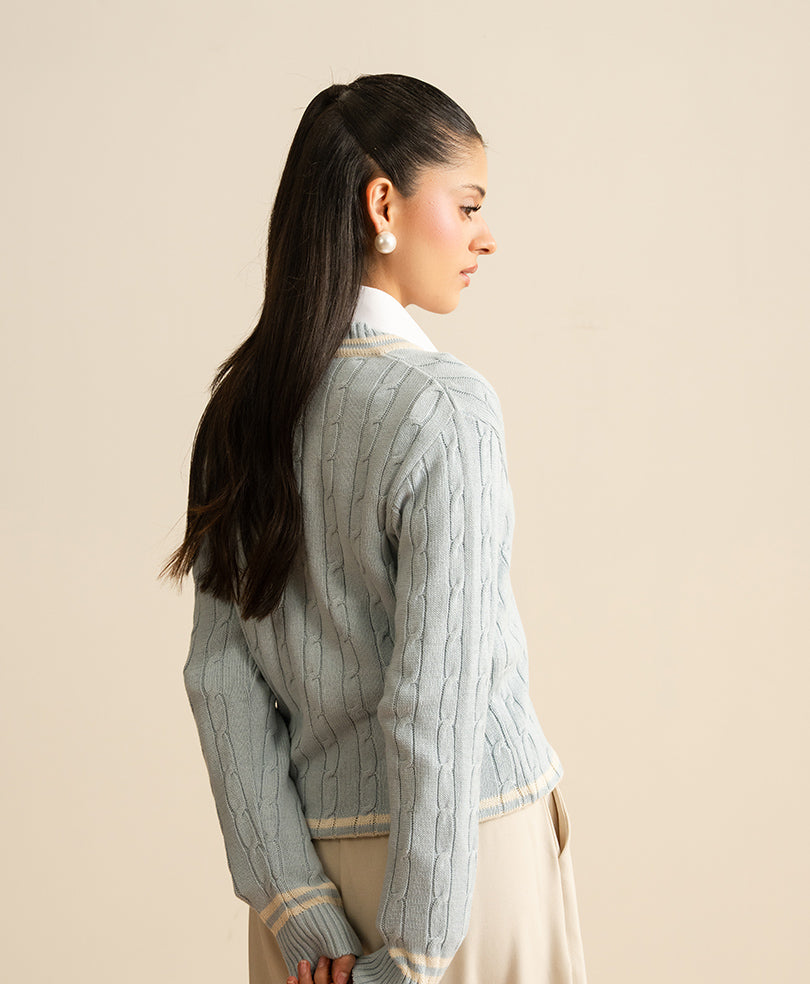 Classic Sky Cricket Sweater (Women)