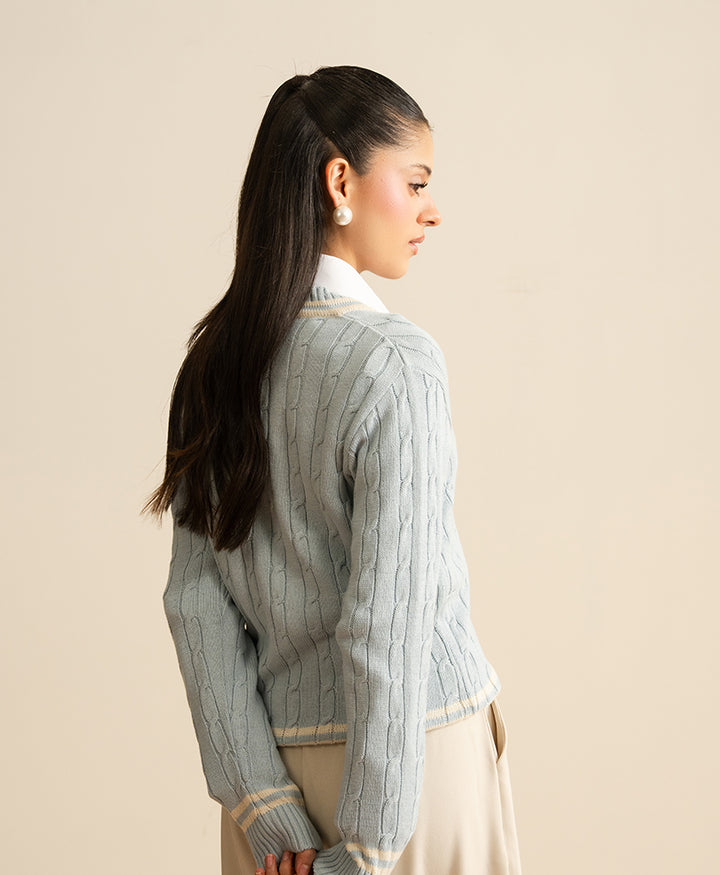 Classic Sky Cricket Sweater (Women)