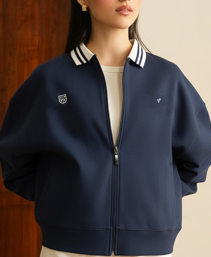 Navy Resort Full Zipper (Women)