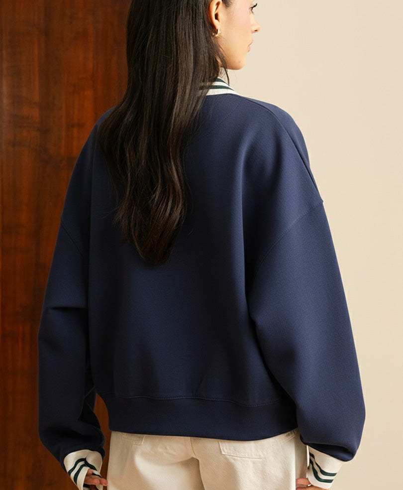 Navy Resort Full Zipper (Women)