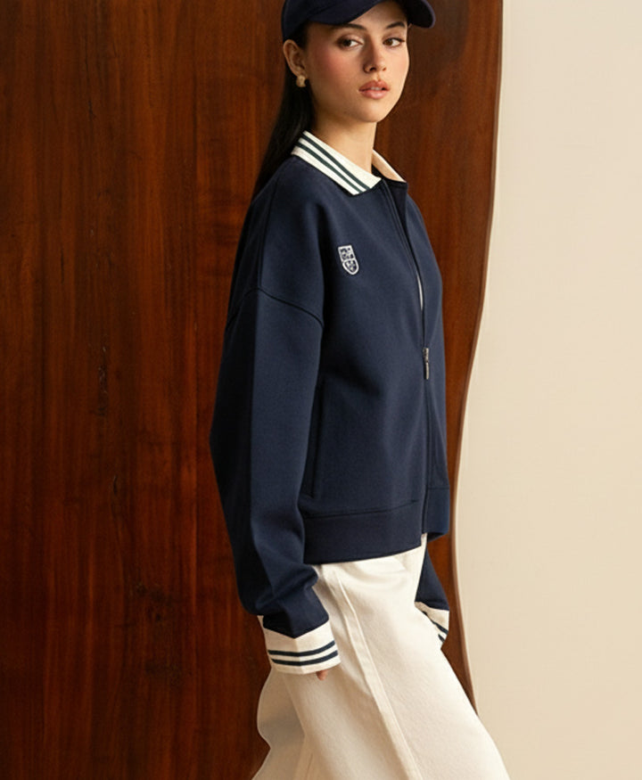 Navy Resort Full Zipper (Women)