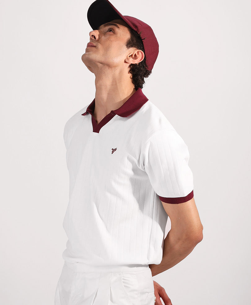 Drop Needle Contrast POLO