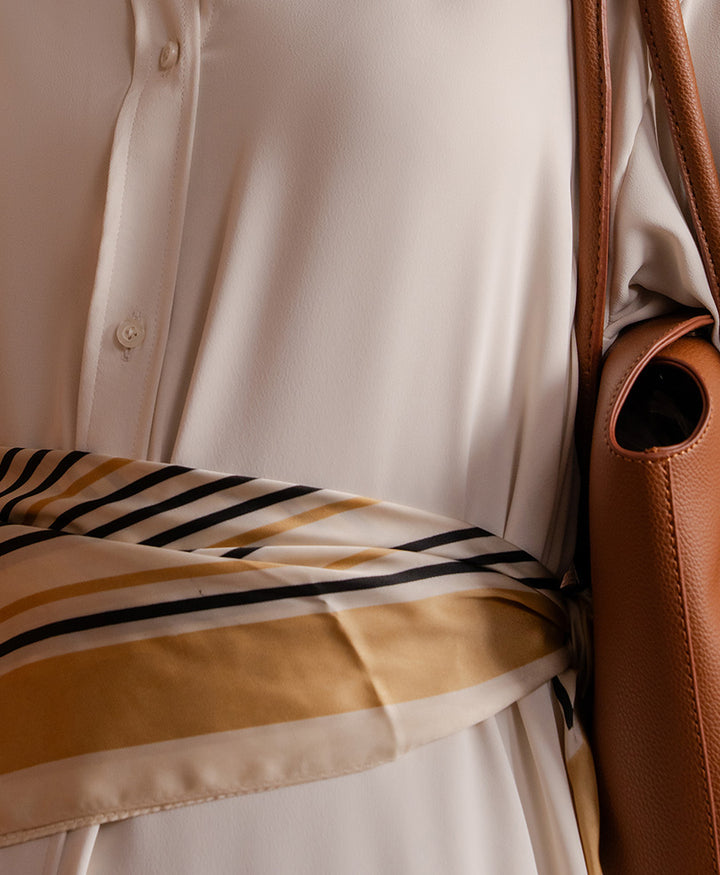 OFF White Sleek Shirt Dress (Women)