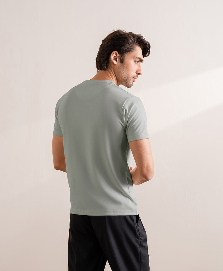 Iceberg Green Interlock crew