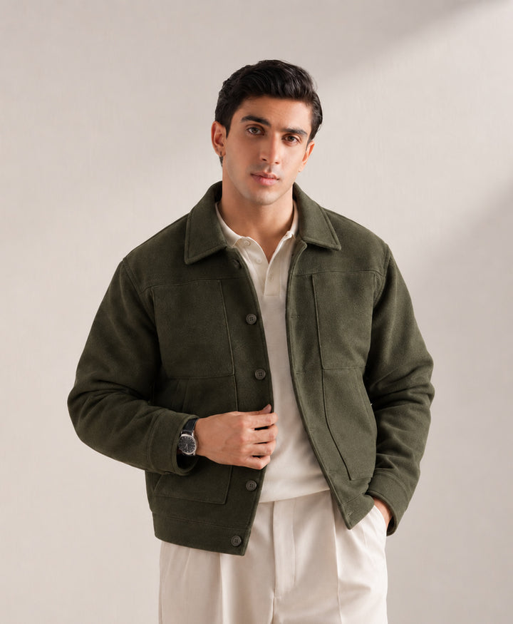 Olive Belmont Jacket