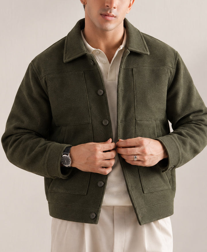 Olive Belmont Jacket