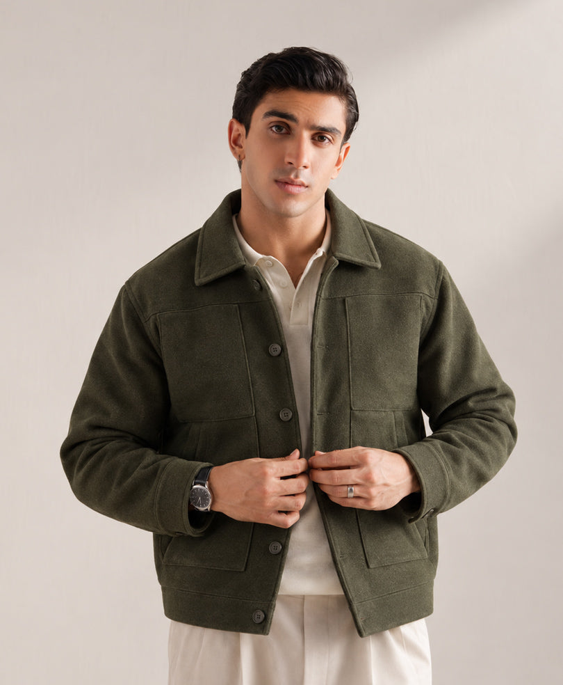 Olive Belmont Jacket