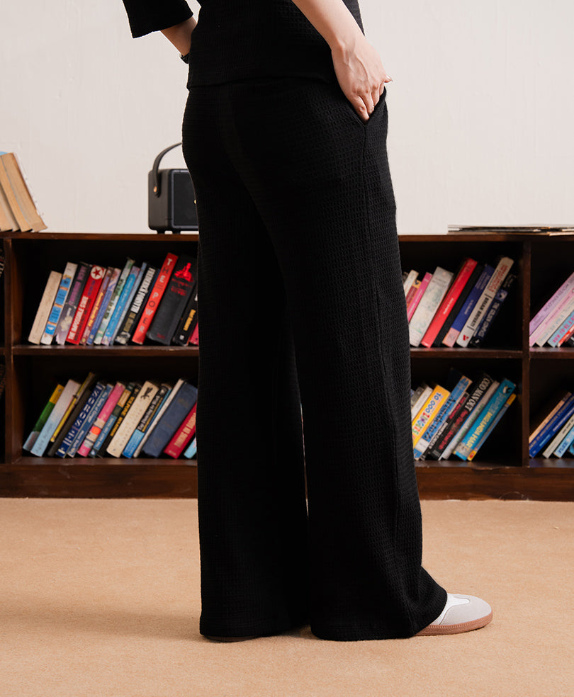 Black Modern Trouser Muse Co-Ord (Women)