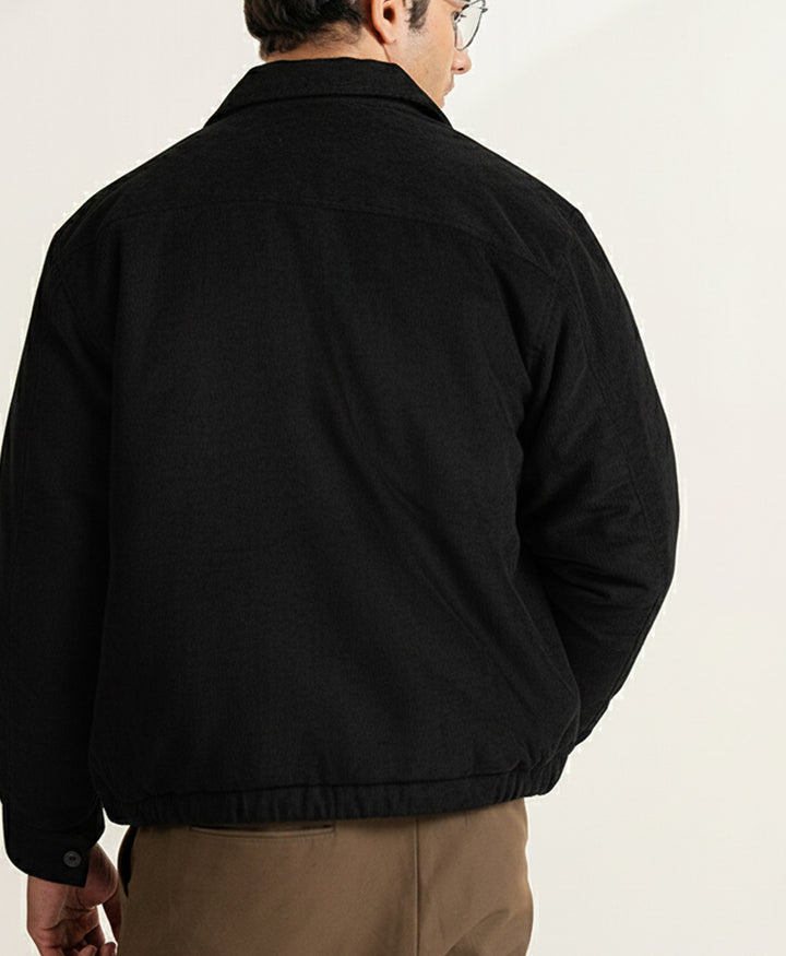 Black Corduroy Heritage Jacket