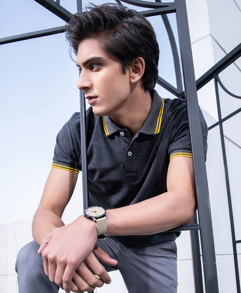 Charcoal Gold POLO