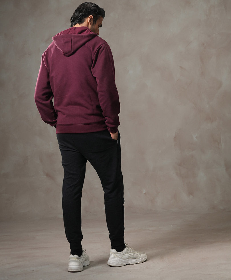 Maroon Basic Hood