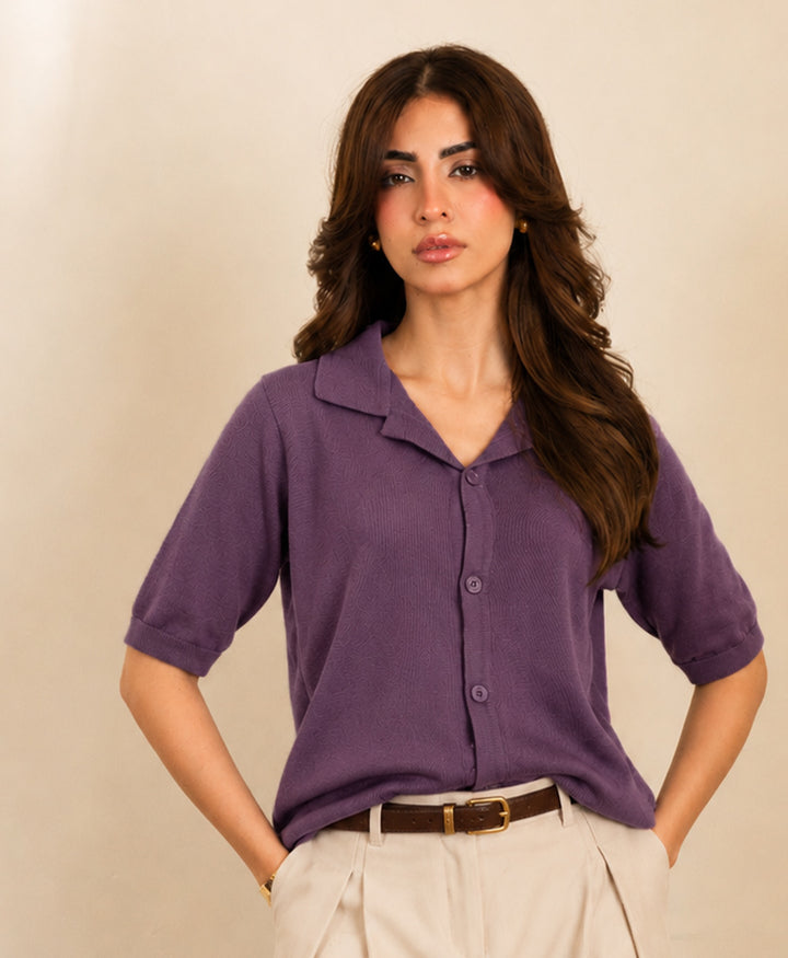 Vintage Voilet Lune Cardigan (Women)