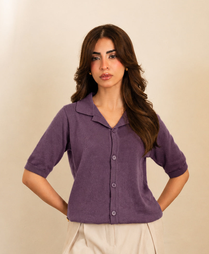 Vintage Voilet Lune Cardigan (Women)