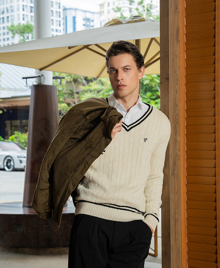 Brown Corduroy Puffer Jacket