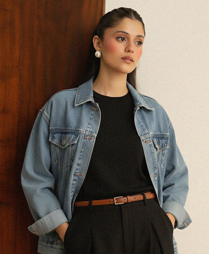 Black Knit Crew (Women)
