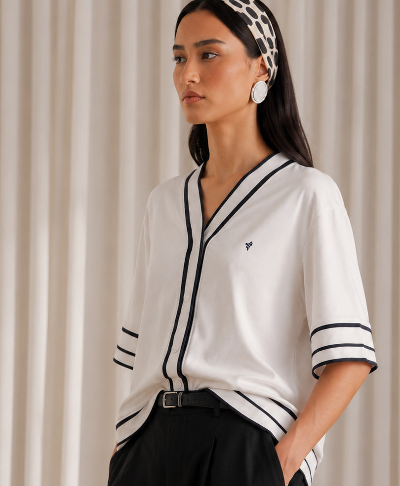 Linea Varsity Cardigan (Women)