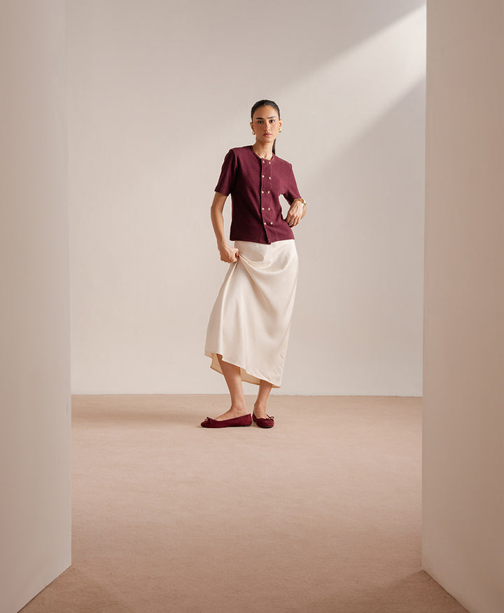 Maroon After Hour Cardigan (Women)