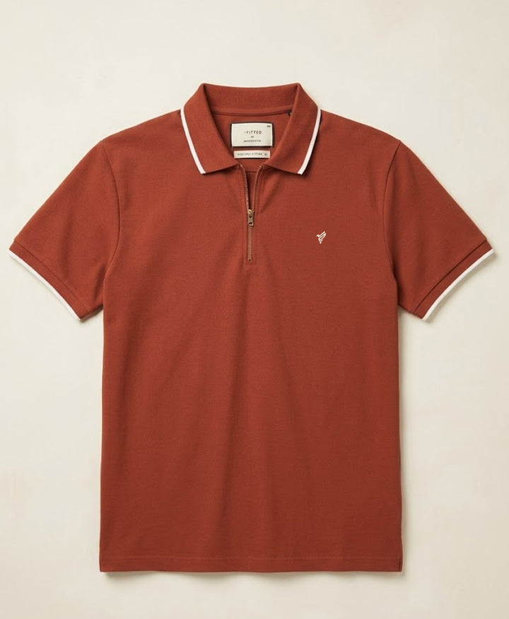 Rustic Sports Zip POLO