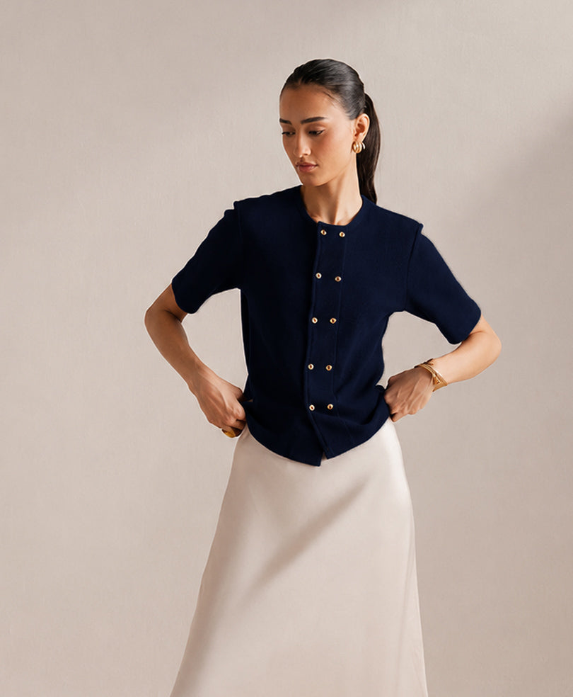 Navy After Hour Cardigan (Women)