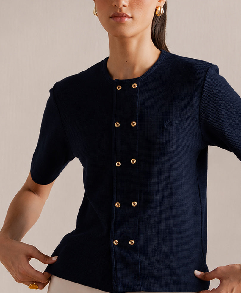 Navy After Hour Cardigan (Women)
