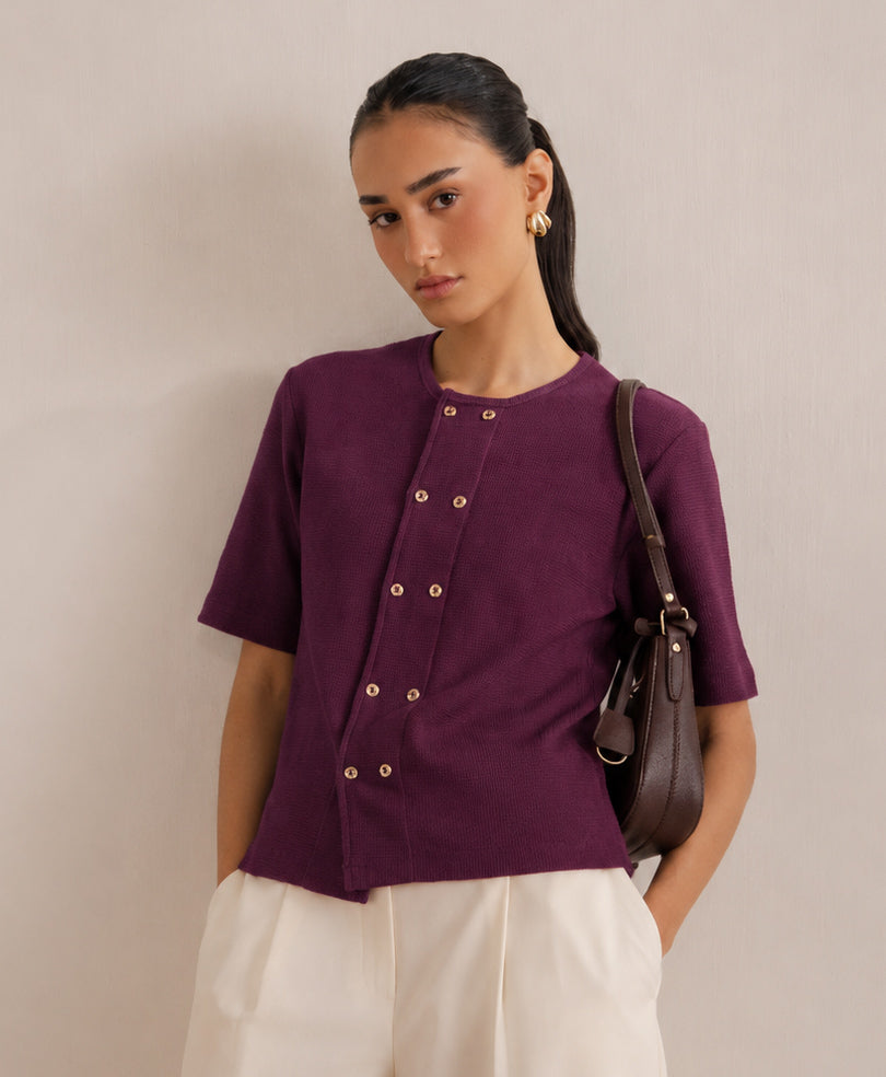 Plum After Hour Cardigan (Women)