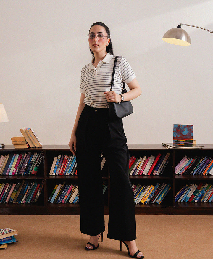 Modern Stripe POLO (Women)