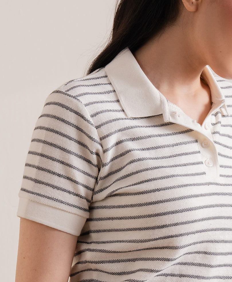 Modern Stripe POLO (Women)