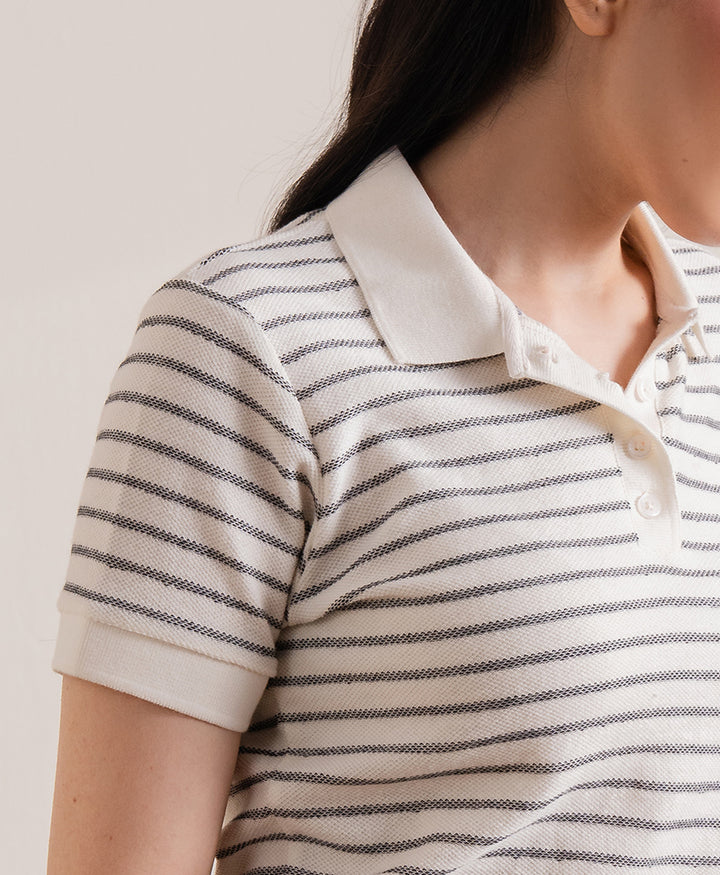 Modern Stripe POLO (Women)