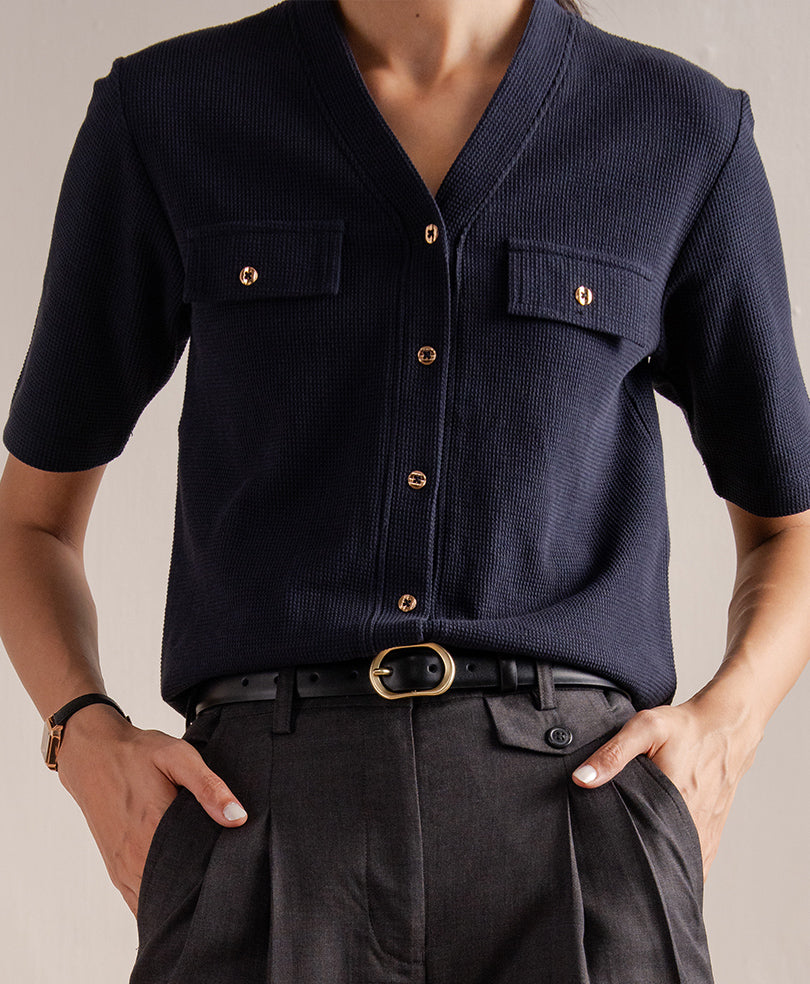 Navy Palermo Cardigan (Women)