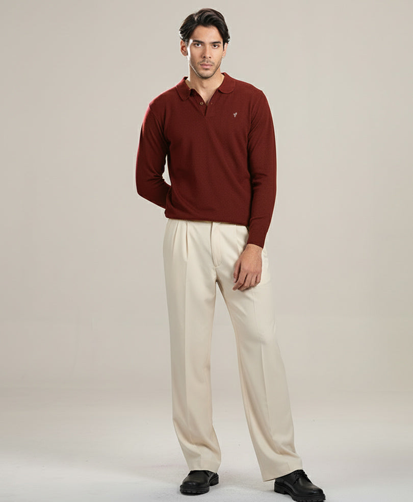 DK Rust Full Sleeve POLO