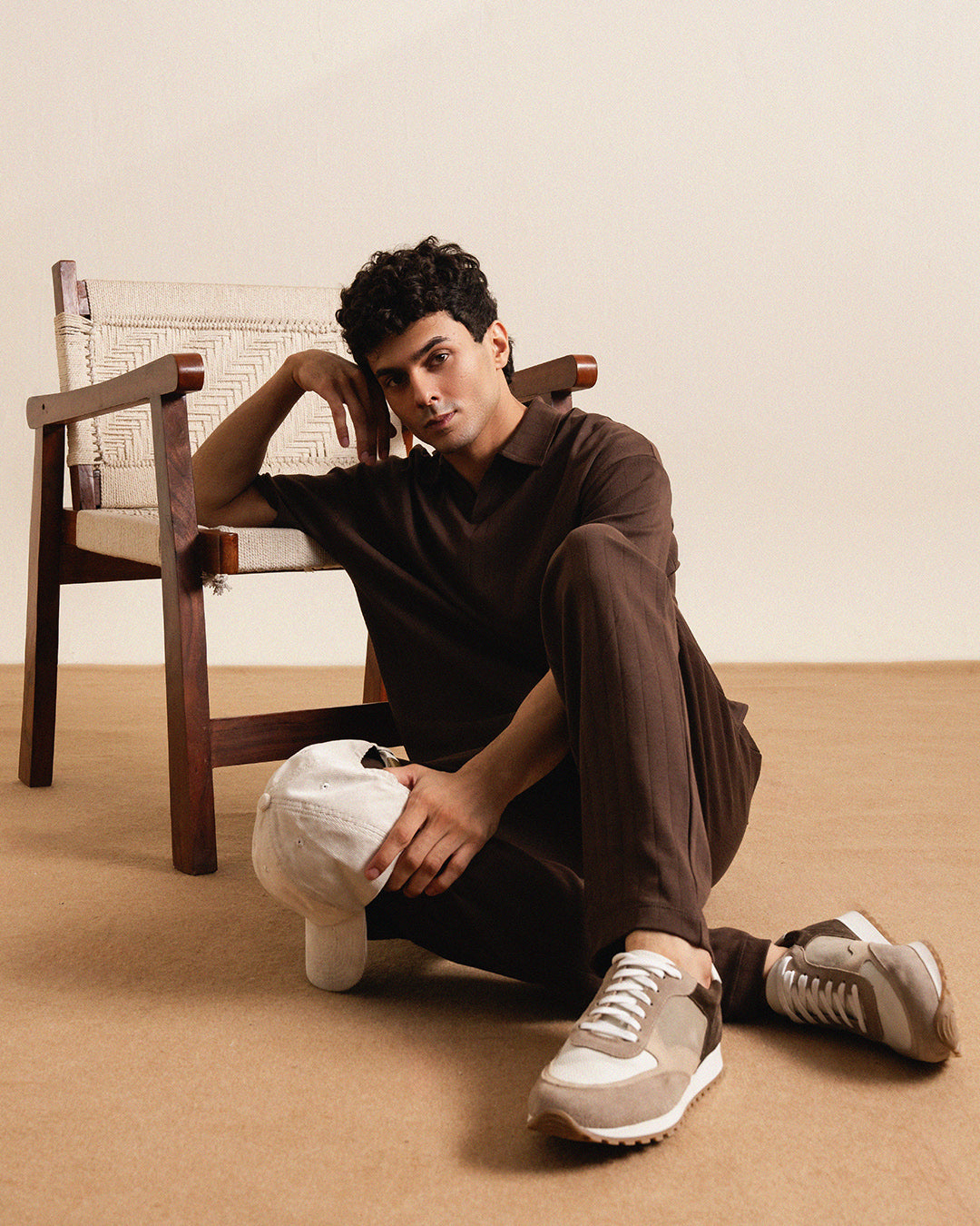 Chocolate Brown Drop Needle POLO