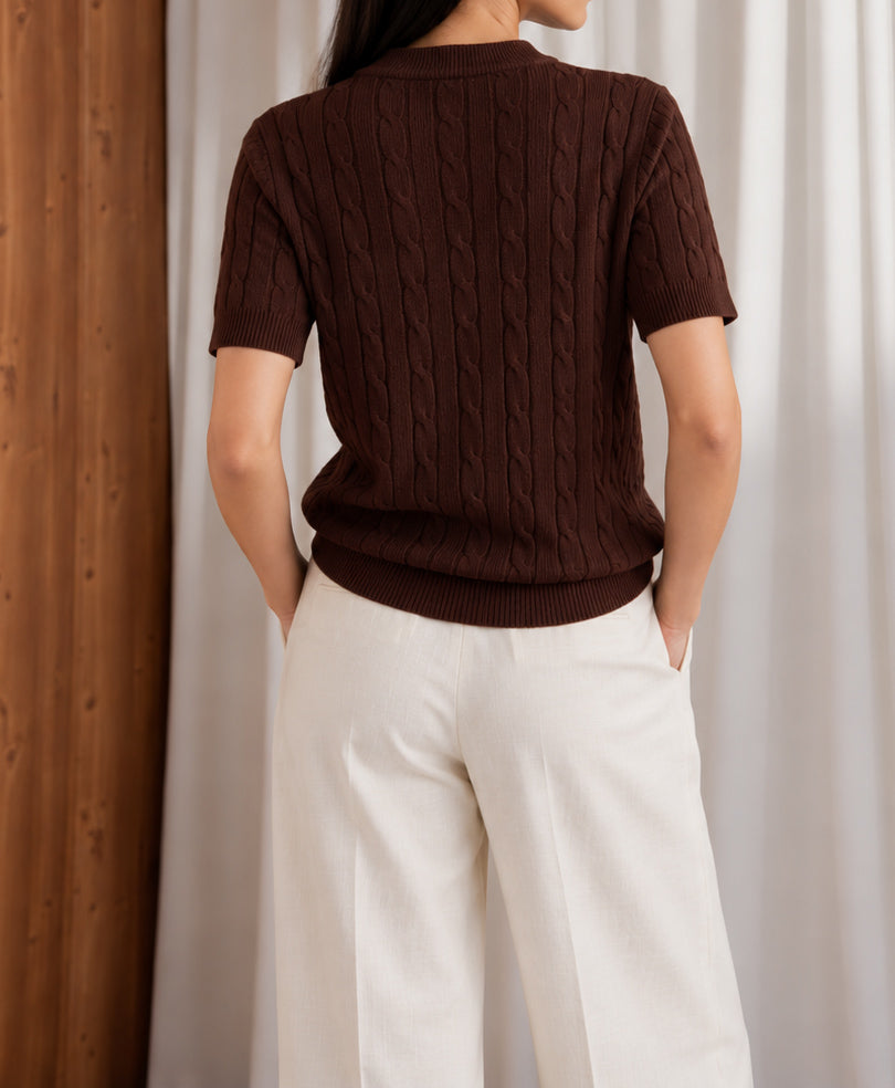 Chocolate Winter Cardigan (Women)