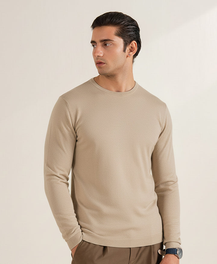 Pale Khaki Jumper Sweater