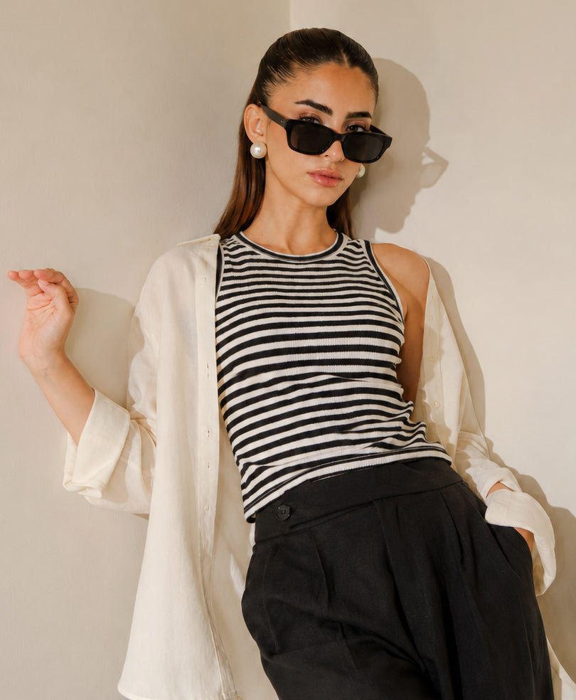 Classic Striped Tank Top (Women)
